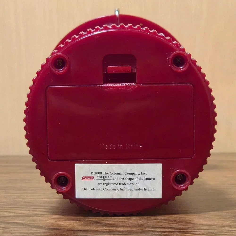 Coleman Lantern Alarm Clock Red 6